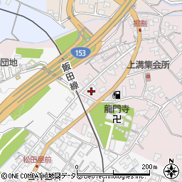 長野県飯田市松尾上溝2703-4周辺の地図