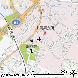 長野県飯田市松尾上溝2693-4周辺の地図