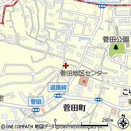 神奈川県横浜市神奈川区菅田町1702周辺の地図