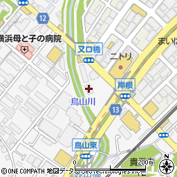 スシロー新横浜店周辺の地図