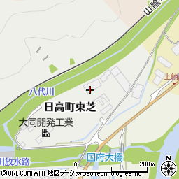 兵庫県豊岡市日高町東芝308周辺の地図