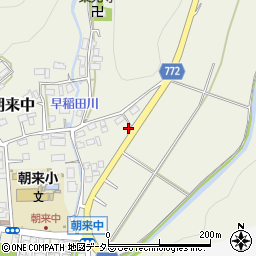 京都府舞鶴市朝来中281周辺の地図