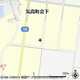鳥取県鳥取市気高町会下528周辺の地図