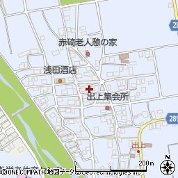 鳥取県東伯郡琴浦町出上322周辺の地図