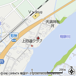 岐阜県加茂郡川辺町石神882-1周辺の地図