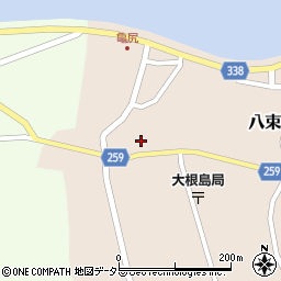 島根県松江市八束町亀尻379周辺の地図