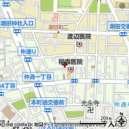カメリア本田周辺の地図