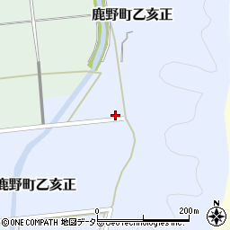 鳥取県鳥取市鹿野町乙亥正46周辺の地図