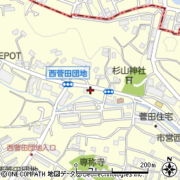 神奈川県横浜市神奈川区菅田町863周辺の地図