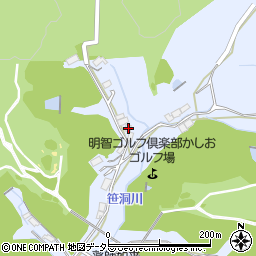 岐阜県加茂郡川辺町鹿塩839-1周辺の地図