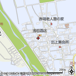 鳥取県東伯郡琴浦町出上397周辺の地図