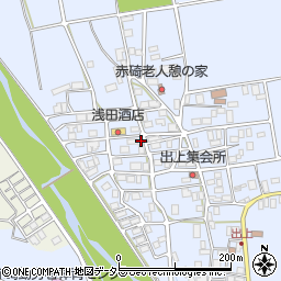 鳥取県東伯郡琴浦町出上345周辺の地図