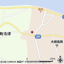 島根県松江市八束町亀尻361周辺の地図