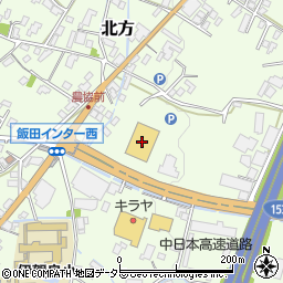 オーギヤ飯田店周辺の地図