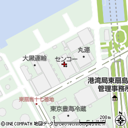 センコー株式会社　東扇島ＰＤセンター周辺の地図