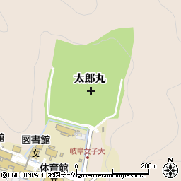 岐阜県岐阜市太郎丸周辺の地図