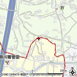 神奈川県横浜市神奈川区菅田町1288周辺の地図