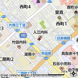 入江内科医院周辺の地図