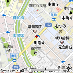 鳥取県鳥取市川端周辺の地図