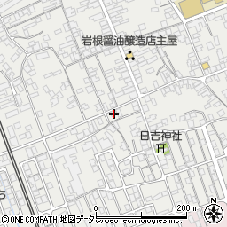 滋賀県長浜市木之本町木之本1166周辺の地図