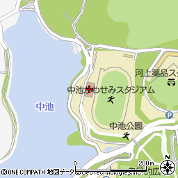 関市立中池自然の家周辺の地図