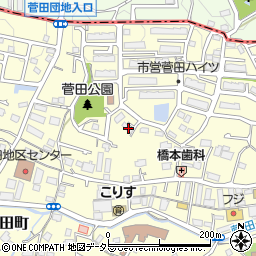 神奈川県横浜市神奈川区菅田町1624周辺の地図