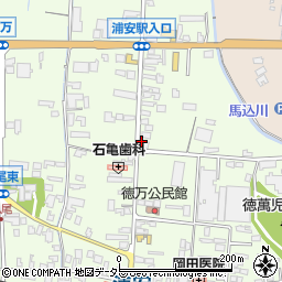 八橋東簡易郵便局周辺の地図