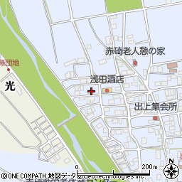 鳥取県東伯郡琴浦町出上352周辺の地図