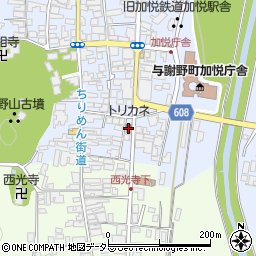 ガスネット株式会社　加悦営業所周辺の地図