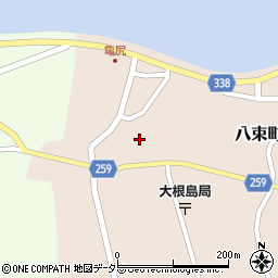 島根県松江市八束町亀尻384周辺の地図