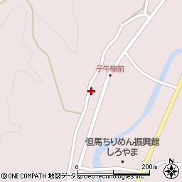 兵庫県豊岡市但東町中山184周辺の地図
