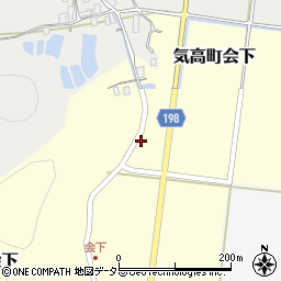 鳥取県鳥取市気高町会下176-2周辺の地図