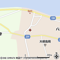 島根県松江市八束町亀尻374周辺の地図