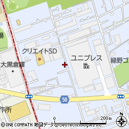 神奈川県大和市中央林間西6丁目周辺の地図