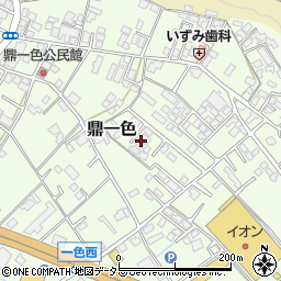 長野県飯田市鼎一色周辺の地図