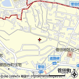 神奈川県横浜市神奈川区菅田町883周辺の地図