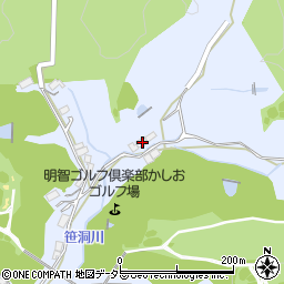 岐阜県加茂郡川辺町鹿塩729-2周辺の地図