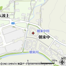 京都府舞鶴市朝来中170-35周辺の地図