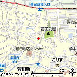 神奈川県横浜市神奈川区菅田町1530周辺の地図