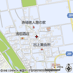 鳥取県東伯郡琴浦町出上320周辺の地図