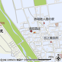 鳥取県東伯郡琴浦町出上357周辺の地図