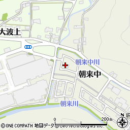京都府舞鶴市朝来中170-24周辺の地図