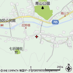 京都府与謝郡与謝野町加悦奥448周辺の地図