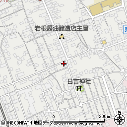 横山畳店周辺の地図