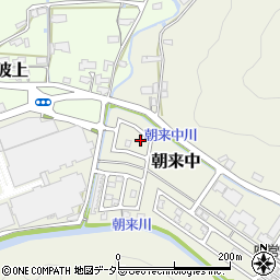 京都府舞鶴市朝来中170-30周辺の地図