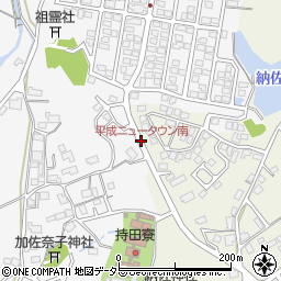 平成ニュータウン南周辺の地図