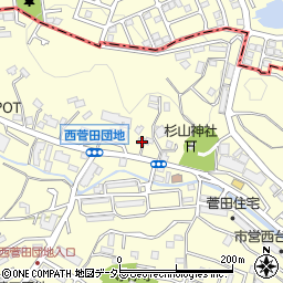 神奈川県横浜市神奈川区菅田町419周辺の地図