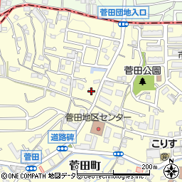 神奈川県横浜市神奈川区菅田町1545周辺の地図