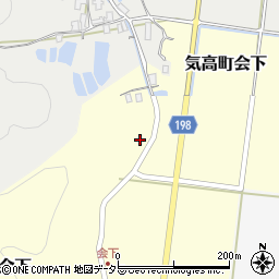 鳥取県鳥取市気高町会下134周辺の地図
