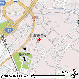 長野県飯田市松尾上溝3380周辺の地図